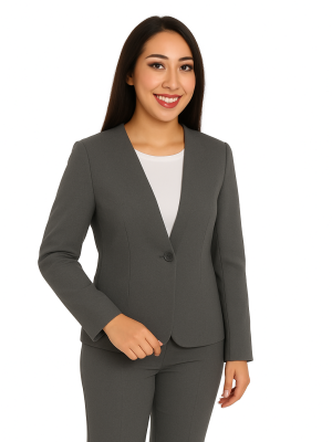 blazer social sem gola